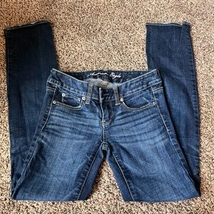 American eagle straight skinny jeans